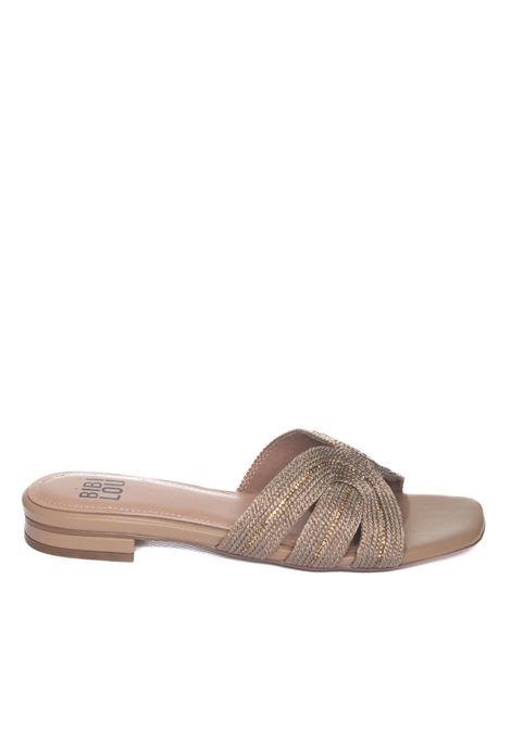 Nude 875 flat sandal BIBI LOU | 875Z94HGV24-NUDE